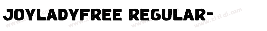 joyladyfree regular字体转换